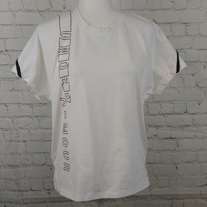 Under Armour Women Loose White T-shirt Size XS